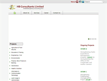 Tablet Screenshot of hbconsultants.com